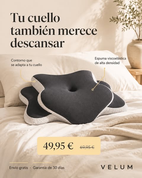 Almohada Cervical Nº1 | -29% HOY