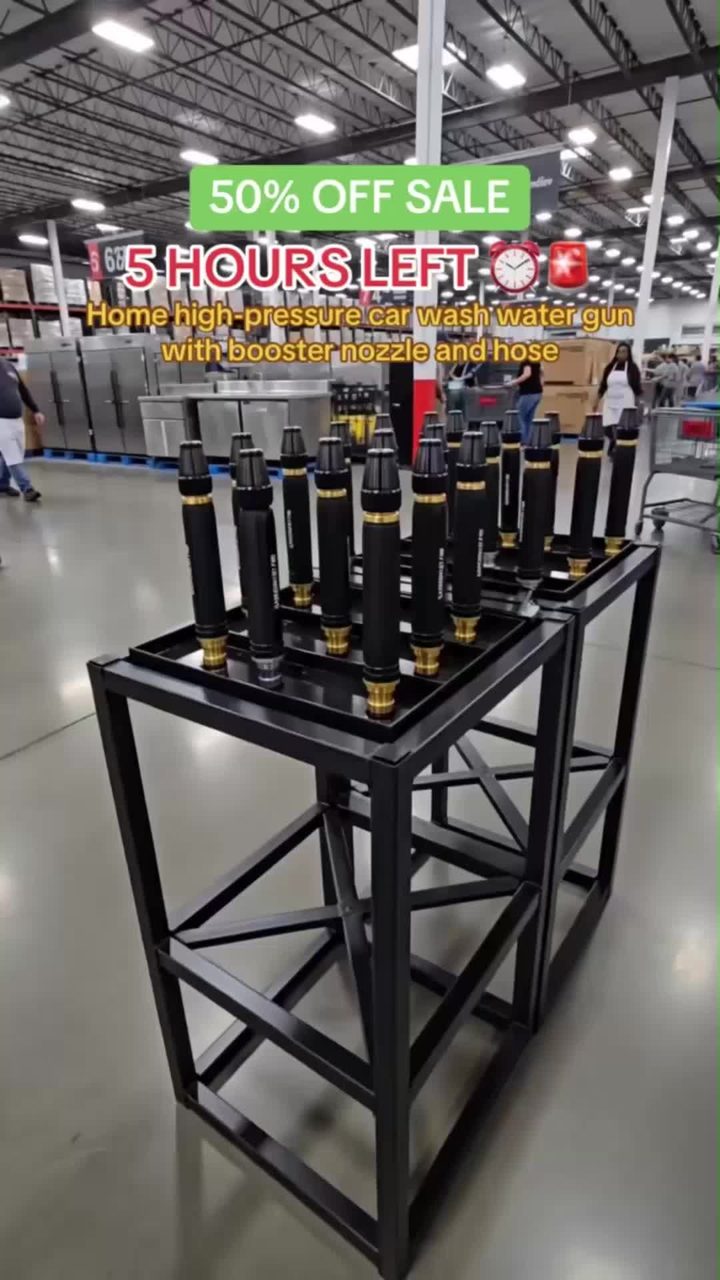 Heavy Duty Adjustable Twist Hose Nozzle Jet Sweeper Nozzle