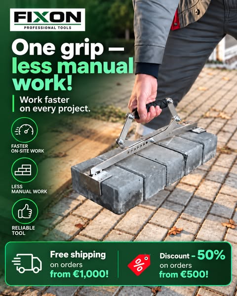 Professional tools for paving stone installation