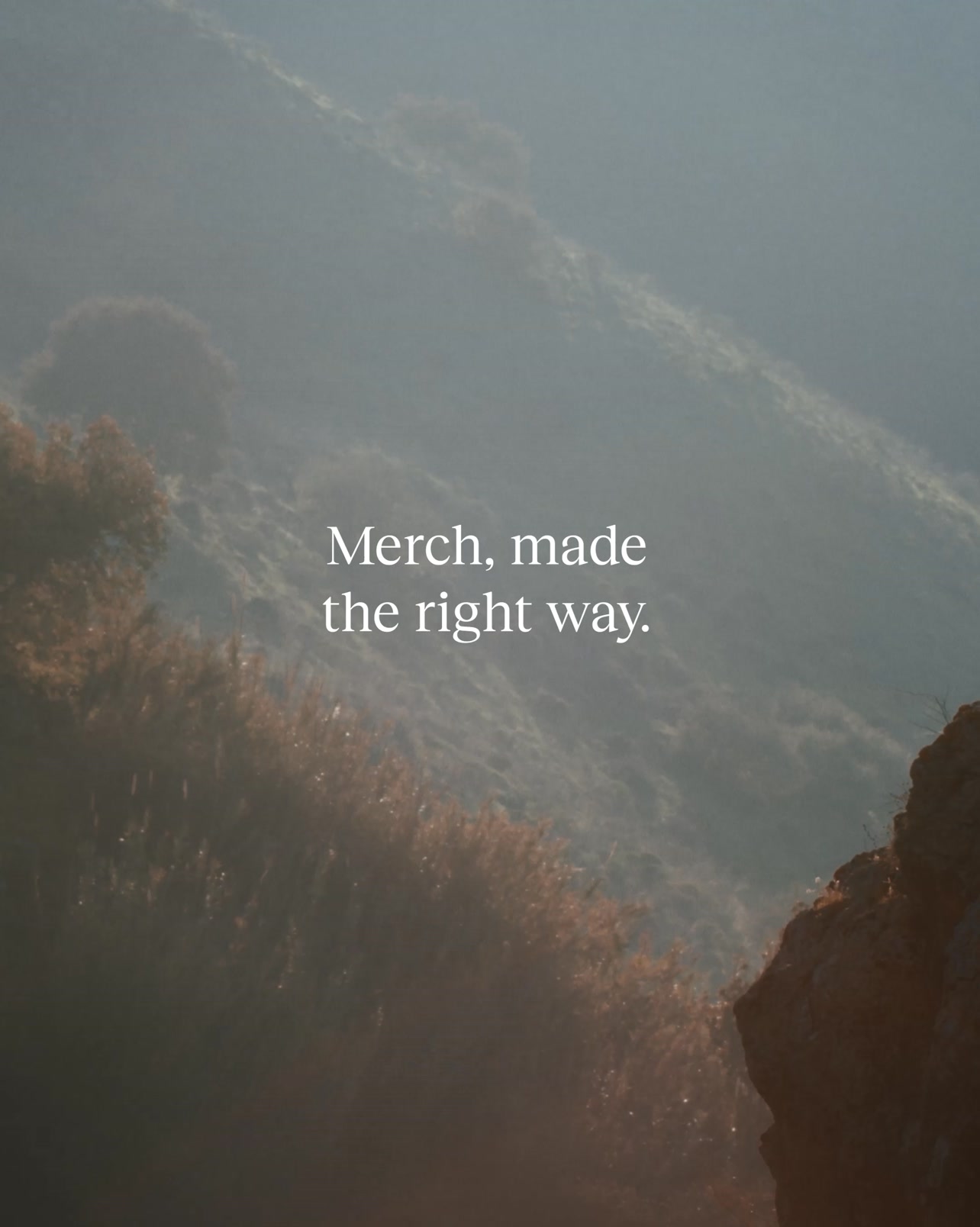 Merch made to last
