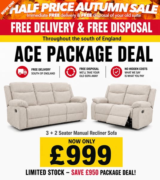 Half Price Autumn Sale