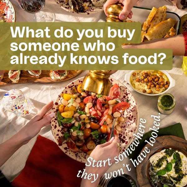 Gifts for people who know food