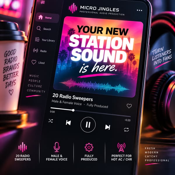 MEGA Radio Sweepers pack
