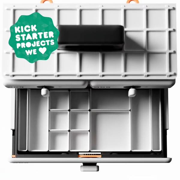 Modular 3D-Printed Workshop Storage System