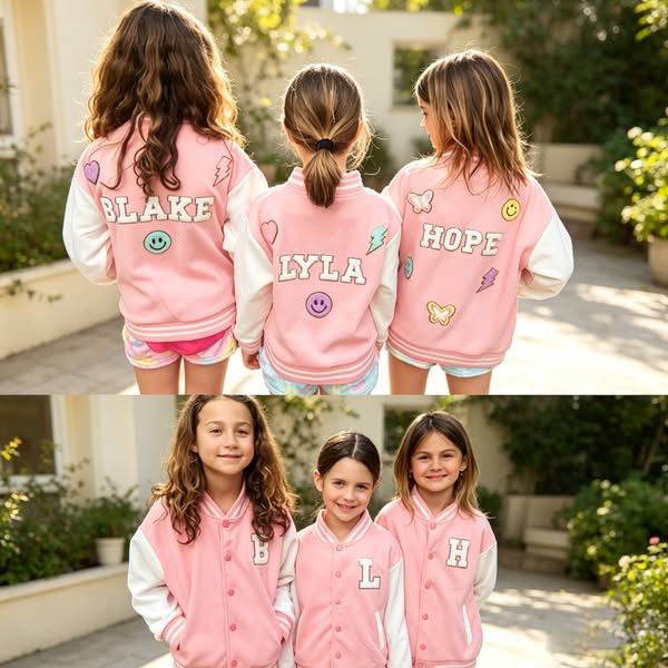 Personalized Kids Diy Custom Jackets