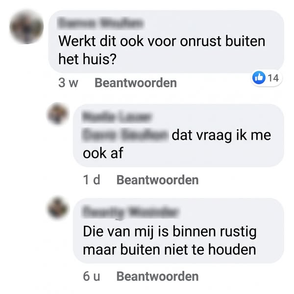 Buiten onrustig, binnen "prima"?