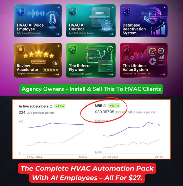 Get This AI Employee & Sell It To HVAC Businesses