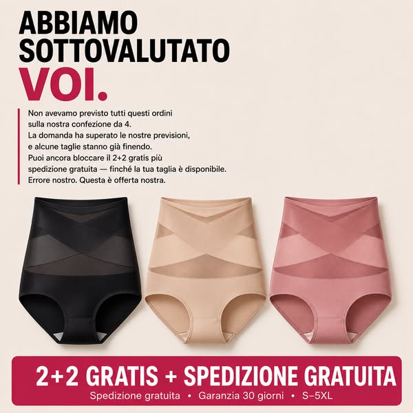 Abbiamo sottovalutato voi.