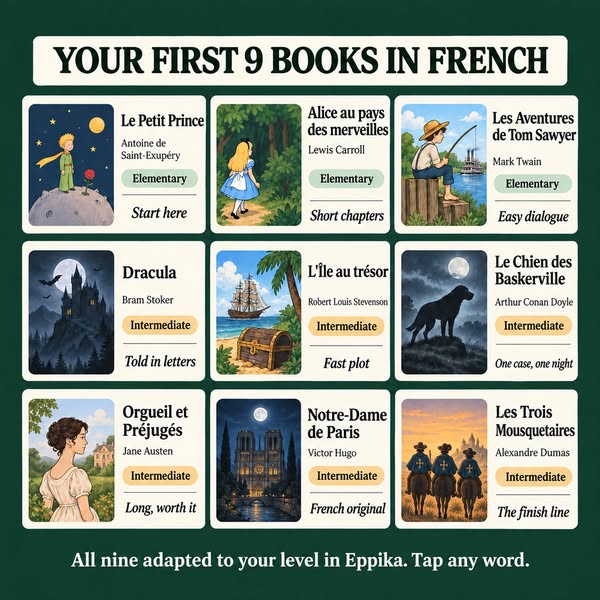 Read Bestsellers, Build Real French Skills