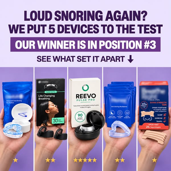 We Tested 5 Anti-Snoring Products. Only 1 Actually Worked.