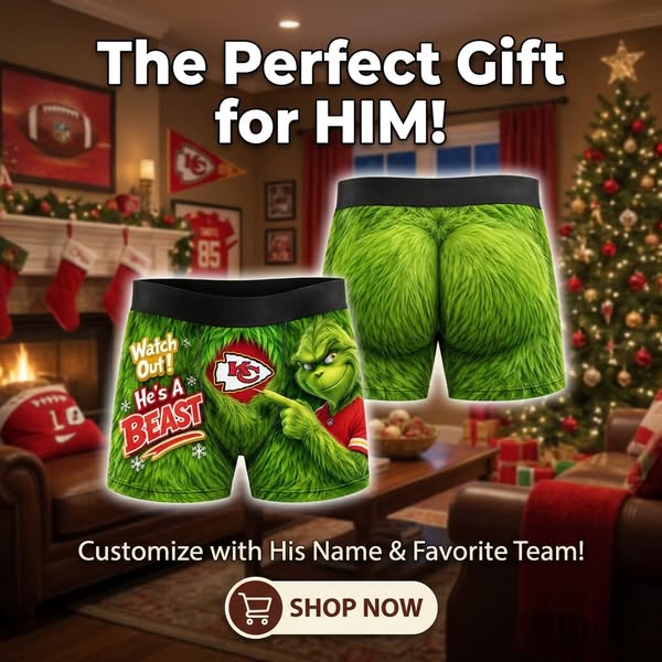 Watch Out He's a Beast Furry Mischief Men Boxer - Personalized Gifts F - Draconer
