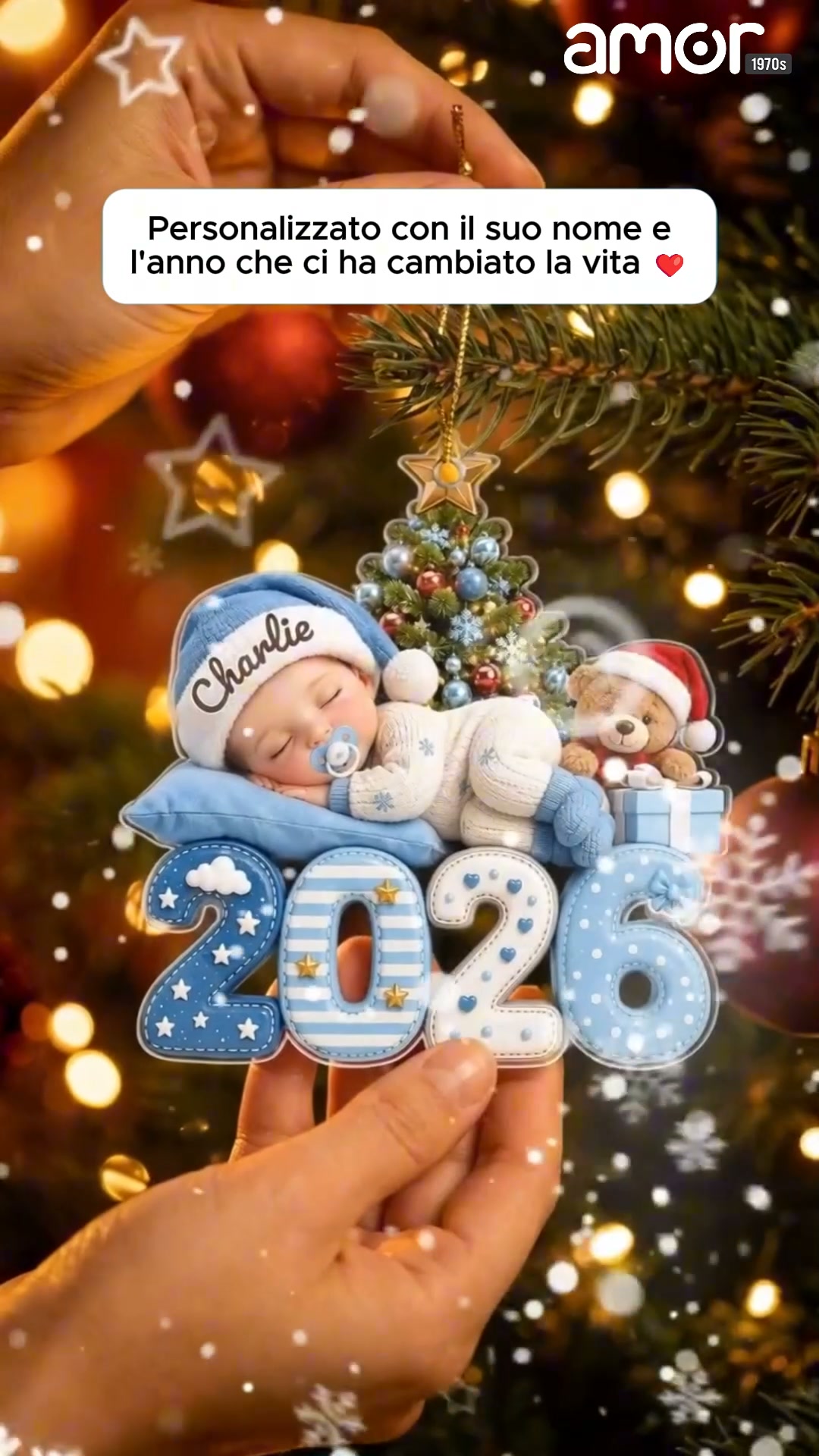 Decorazione: Il Primo Natale del Tuo Bimbo