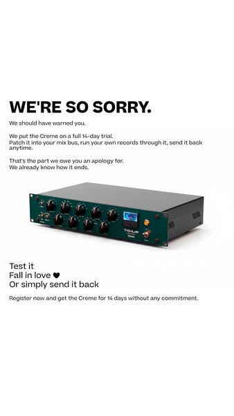 Creme - Bus Compressor and Mastering Equalizer