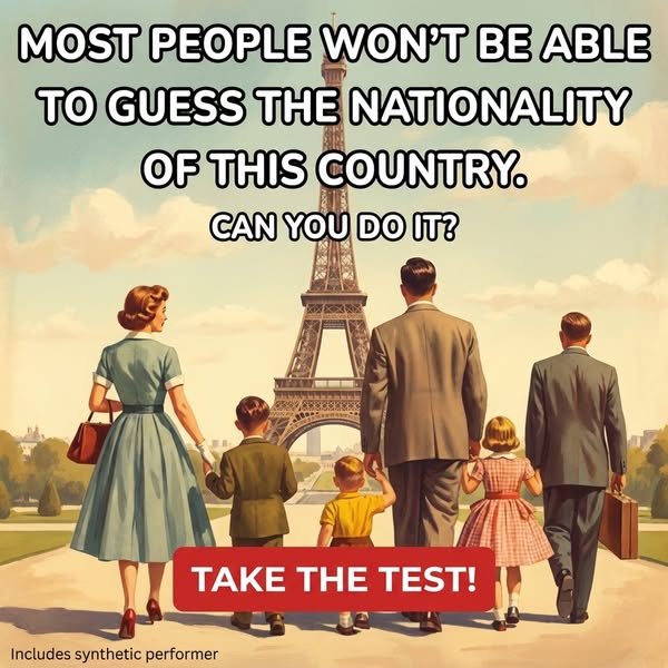 Guess The Nationality Of This Country