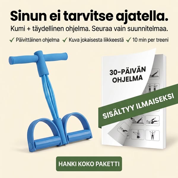 Yksi väline, koko keho – helppoa!