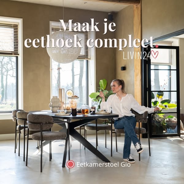 Eetkamerstoelen bij Livin24