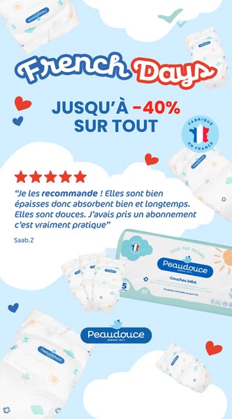 FRENCH DAYS JUSQU'À -40%