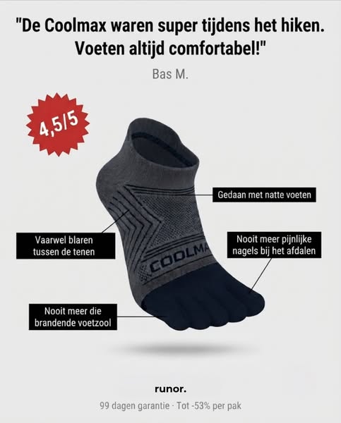 Wat niemand u vertelt vóór een lange tocht.