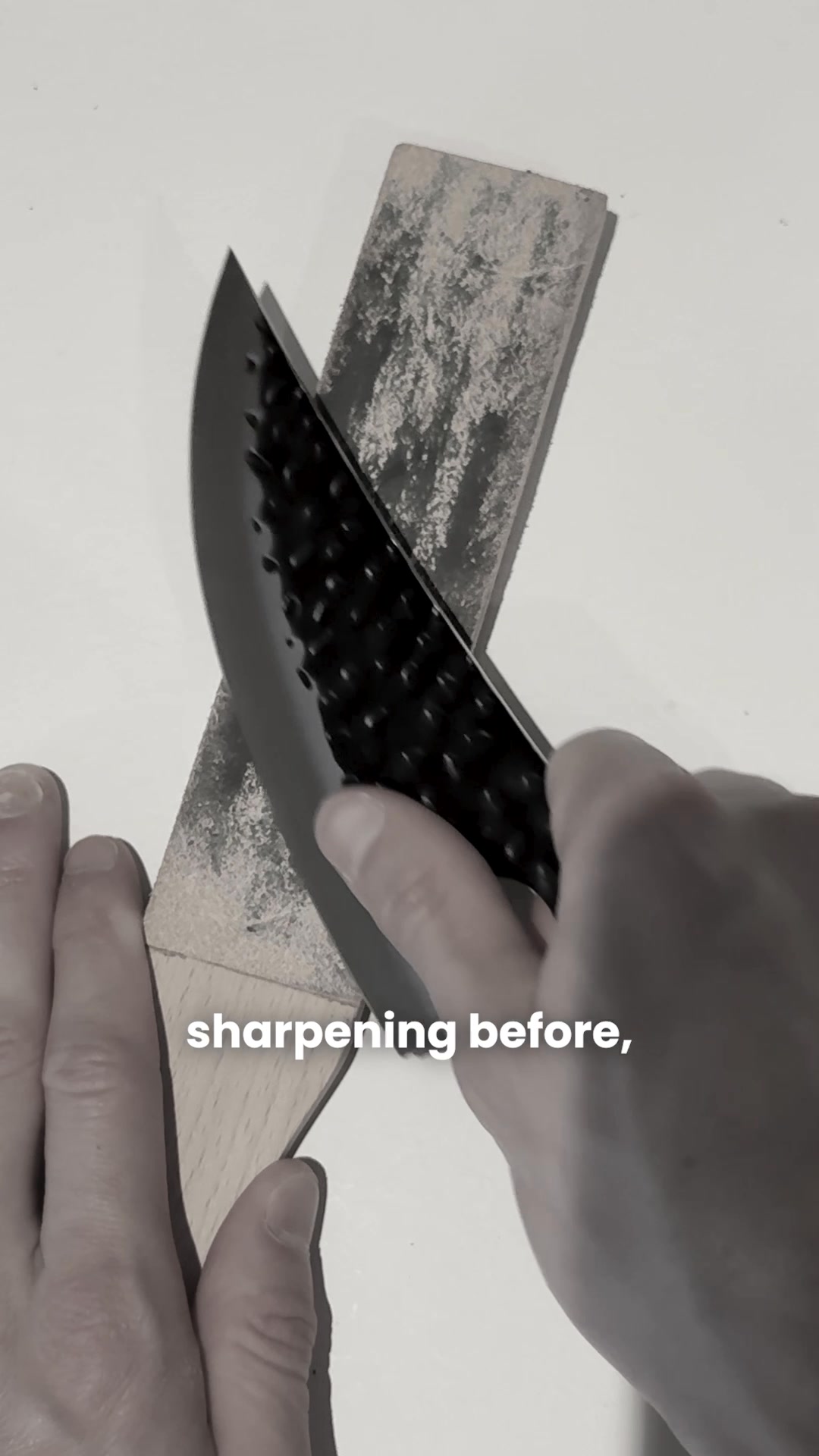 Sharpen Smarter, Not Harder