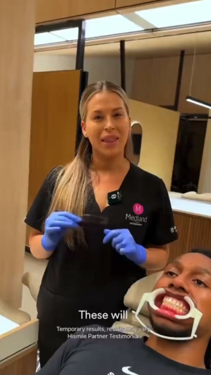Como profesional dental, esto es lo que veo cuando alguien usa las tiras V34.