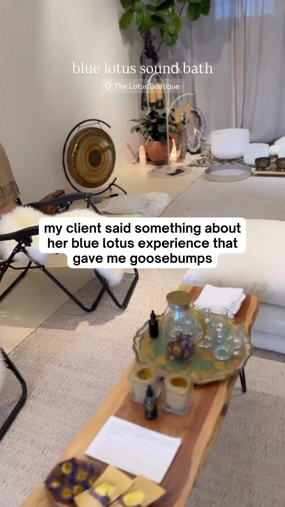 what my client said about blue lotus