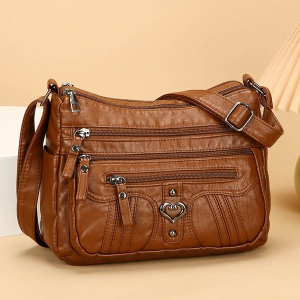 50% OFF! Women's Leather Crossbody Bag – Versatile Multi-Function Purse for Everyday Use