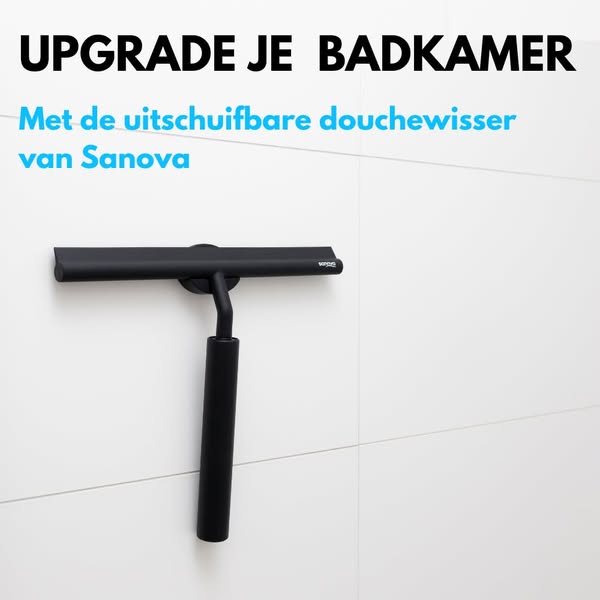 Dé ideale wisser voor in de badkamer