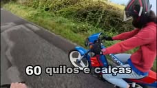 Pensado para motards a sério. Até 4XL.