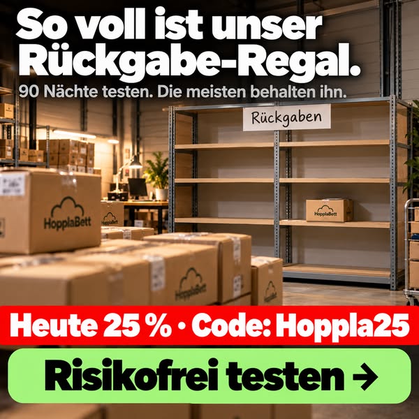 Nachts wach? Heute 25 %