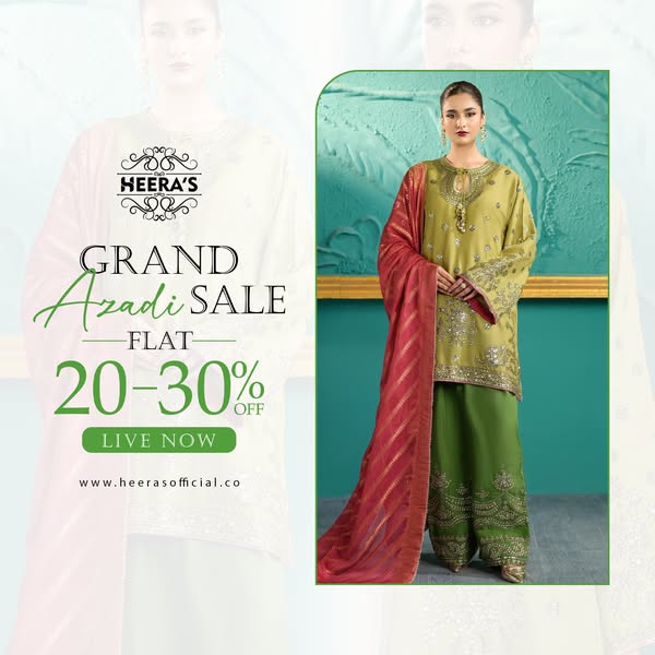 Sale live now