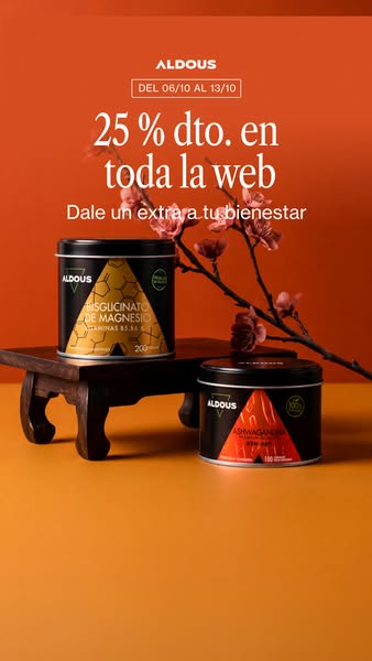 Hasta 25% en toda la web | Aldous