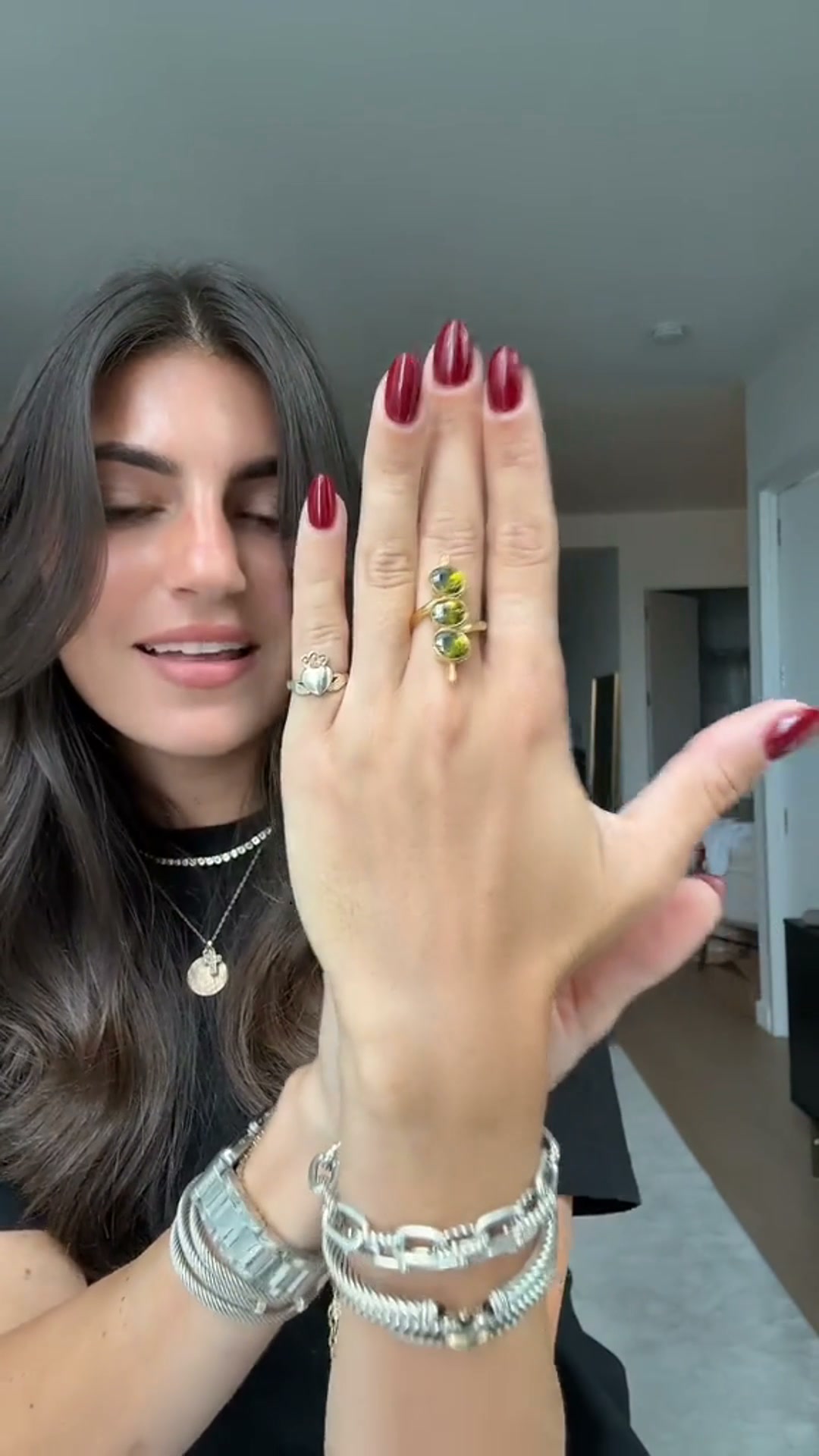 Martini Olive Ring