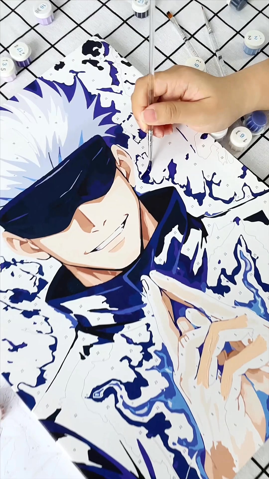Anime Malen nach Zahlen