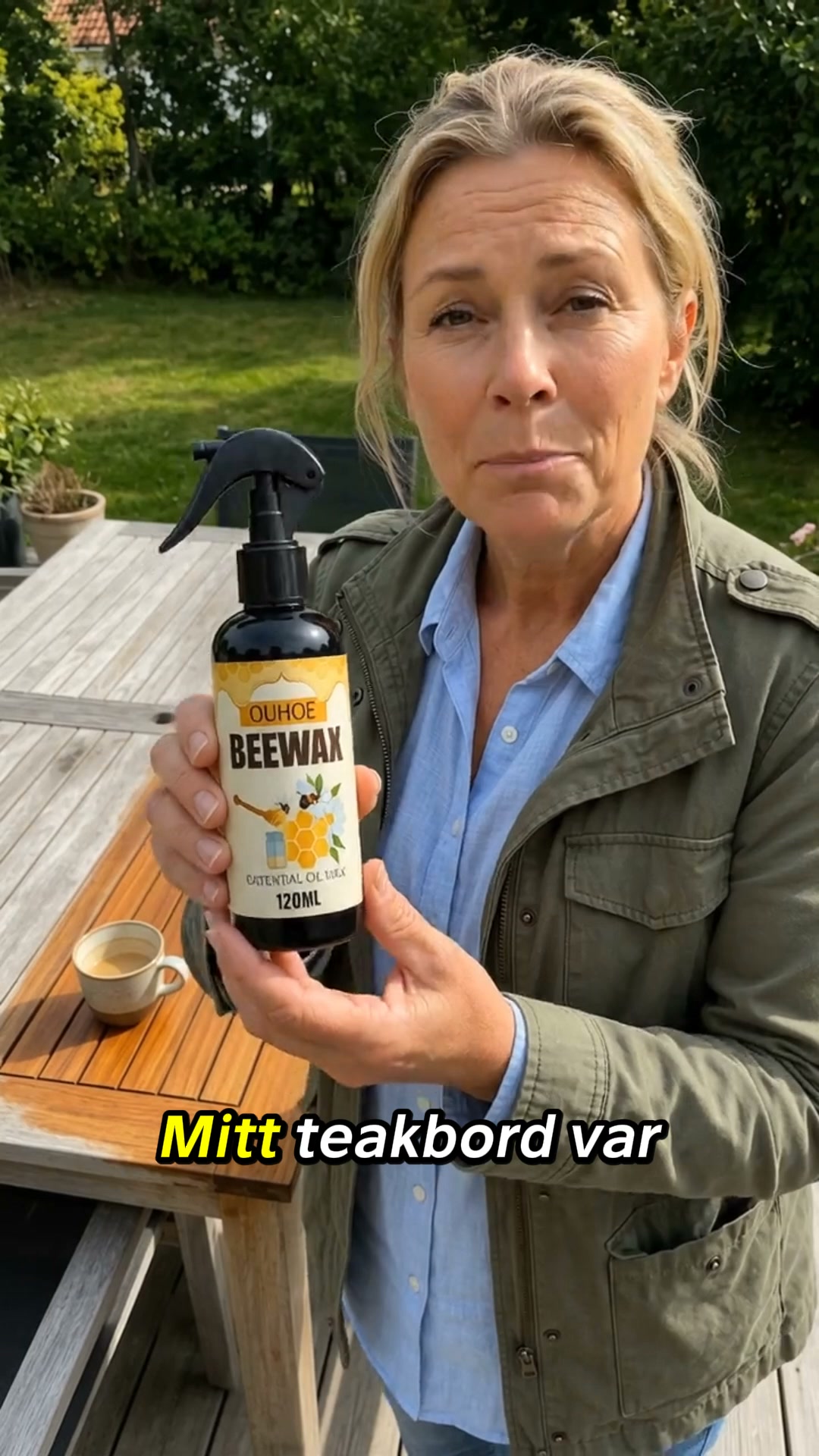 Bivax skyddar ditt trä