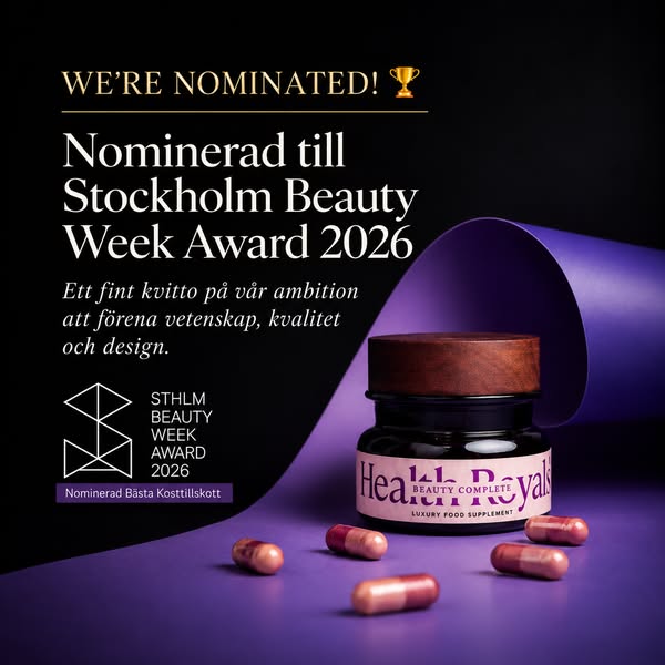 Nominerad till STHLM Beauty Week Award 2026