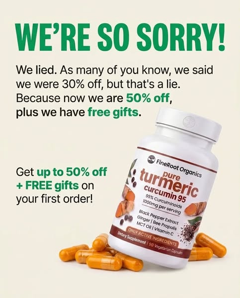 Clinically Dosed Turmeric with No Fillers