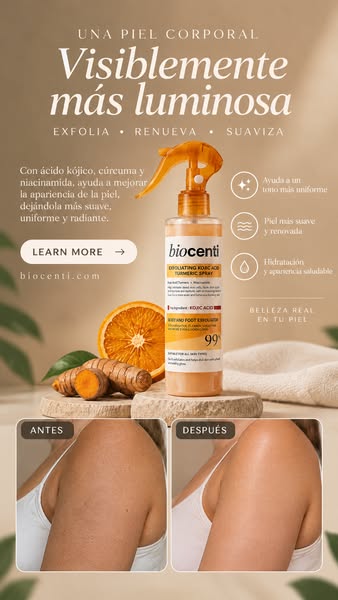 La piel del cuerpo también merece algo que funcione de verdad.