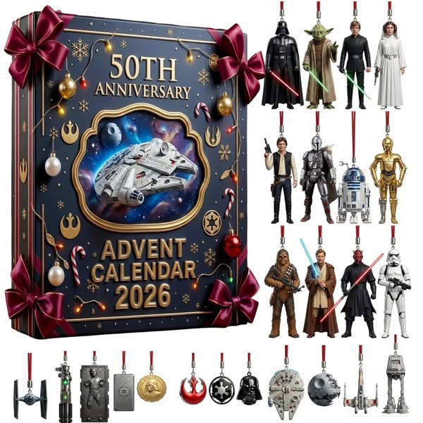 Star Wars 50th Anniversary 2026 Advent Calendar