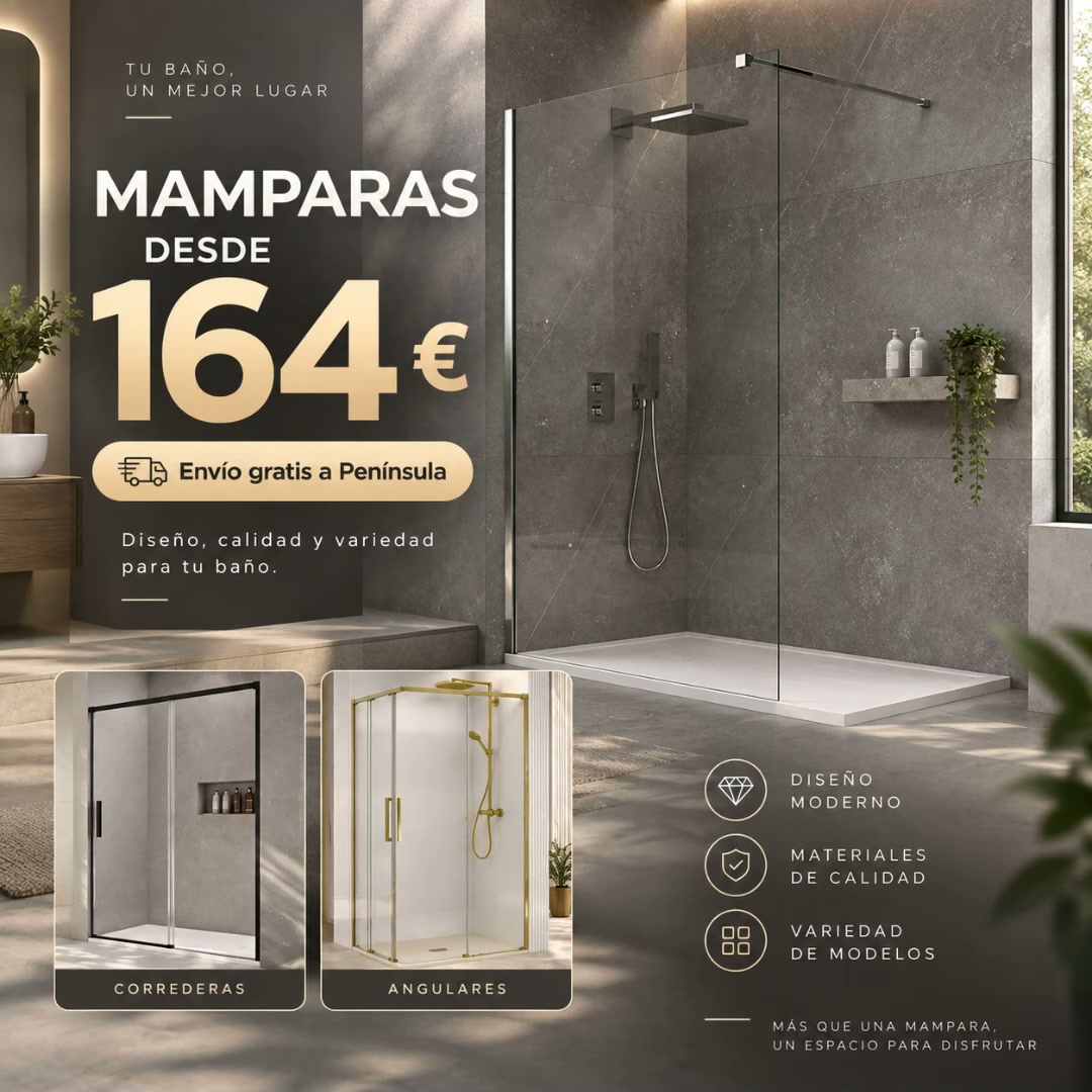 Mamparas modernas al mejor precio