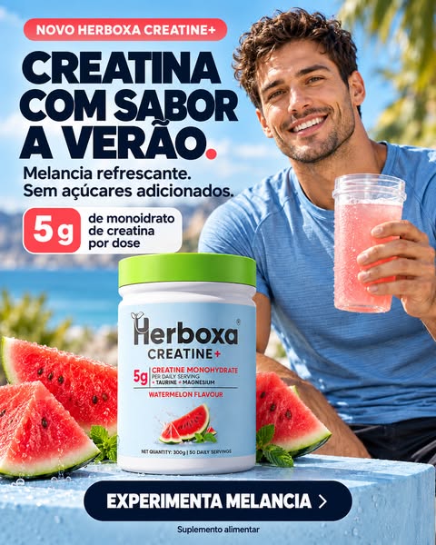 Ainda achas que a creatina é só para bodybuilders?