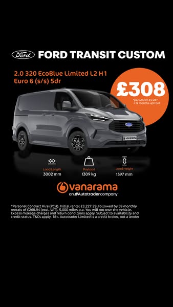 Our best value van deals