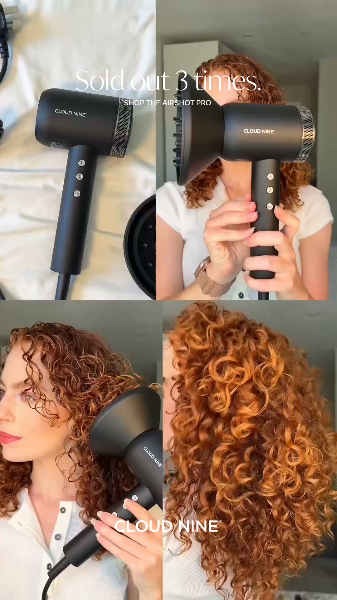 The Airshot Pro + Volumizers Attachments