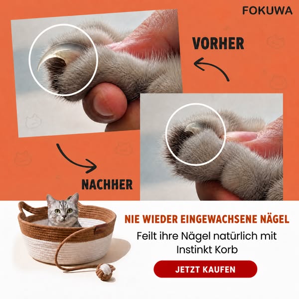 Sobald du die Schere holst, ist sie weg