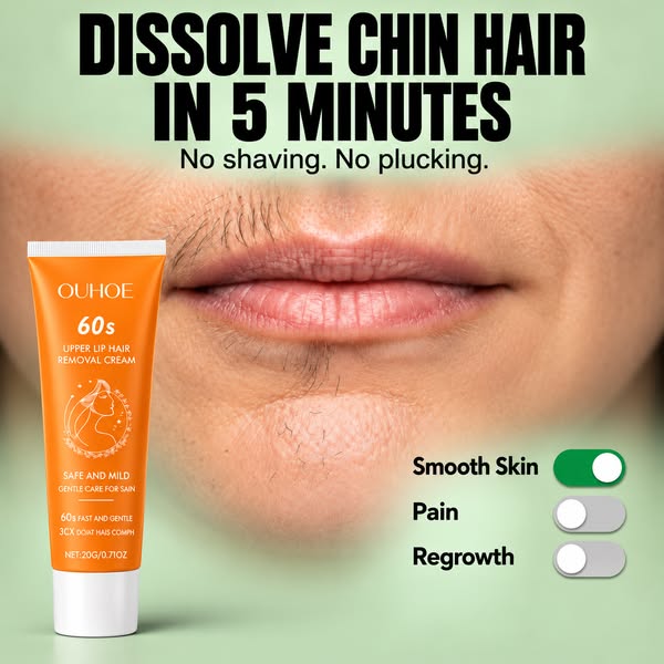 Shaving and plucking are actually making it much worse.