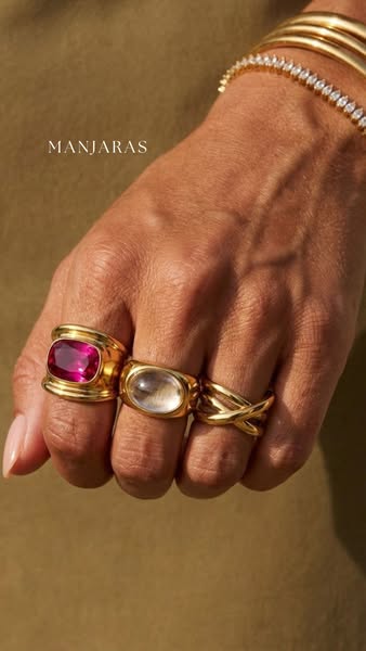 Ruby Dome Statement Ring