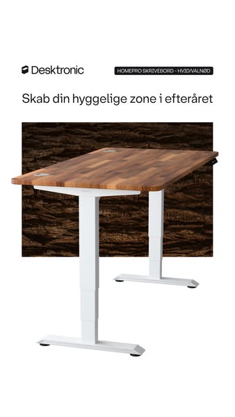 Hyggeligt efterår, bedre skrivebord