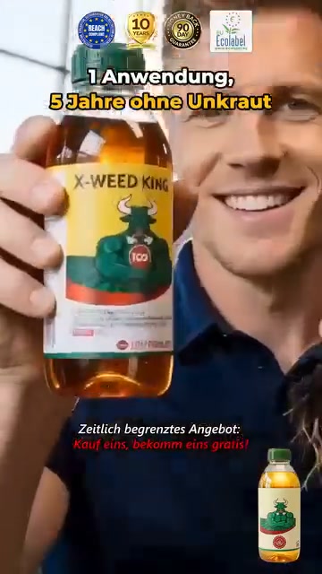 Dieser Dünger (mit integriertem Unkrautvernichter) löst zwei Probleme in einer Flasche!