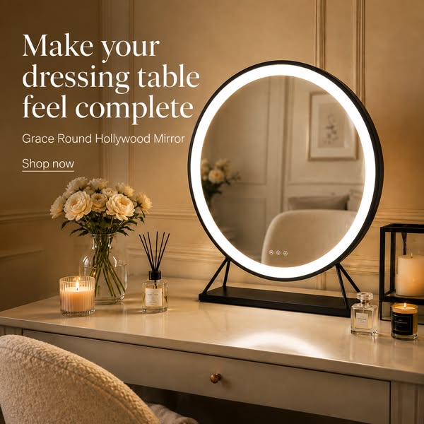 The Finishing Touch Your Dressing Table Needs