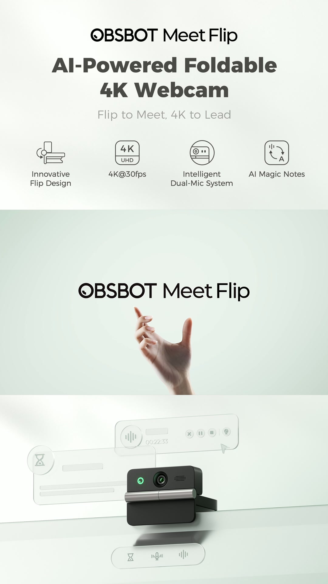 OBSBOT Meet Flip