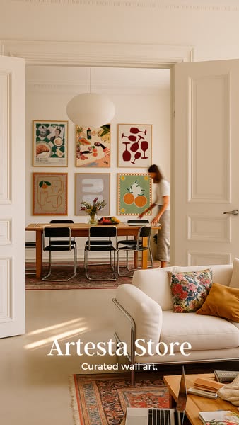 Curated Wall Art.